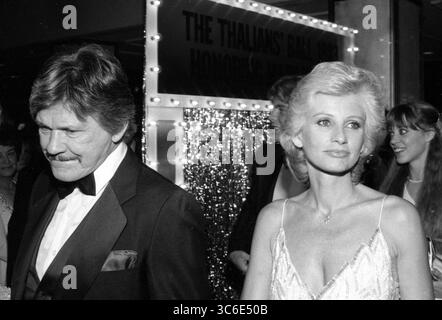 Jill Ireland e Charles Bronson circa 1980's Credit: Ralph Dominguez/MediaPunch Foto Stock