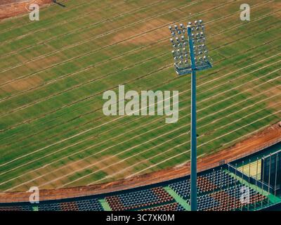 Taichung City, Taiwan - 18 gennaio 2023: Stadio Intercontinentale di baseball di Taichung. Uno stadio di baseball nel quartiere di Beitun. Foto Stock