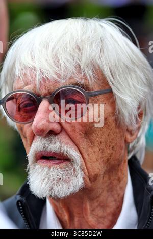 Budapest, Ungheria. 3 agosto 2025. Bernie Ecclestone (GBR). 03.08.2025. Campionato del mondo di formula 1, Rd 14, Gran Premio d'Ungheria, Budapest, Ungheria, giorno della gara. Il credito fotografico dovrebbe essere: XPB/Alamy Live News. Foto Stock