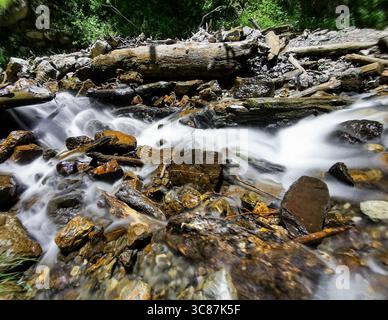 getto d'acqua creativo Foto Stock