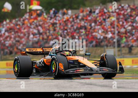 Budapest, Ungheria. 1° gennaio 2000. Oscar piastri, durante il Gran Premio di Ungheria di Formula 1 Lenovo 2025, Budapest, Ungheria. Crediti: Gabriele Lanzo / Alessio Morgese / Alamy live news Foto Stock