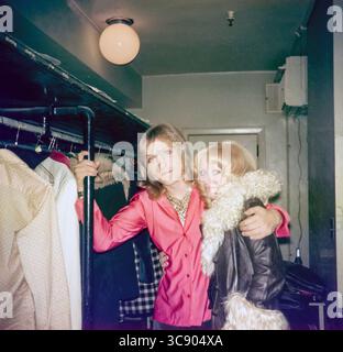 Dale Griffin. Batterista della rock band britannica Mott the Hoople. Foto Stock