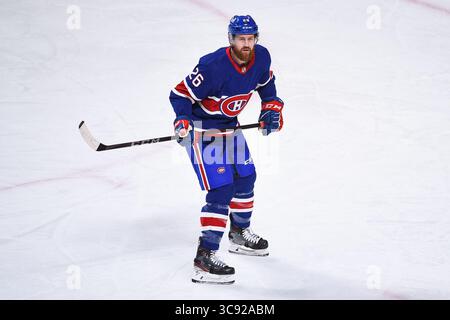 4 marzo 2021: Guardate il difensore dei Montreal Canadiens Jeff Petry (26) durante la partita dei Winnipeg Jets contro i Montreal Canadiens al Bell Centre di Montreal, Quebec. David Kirouac/CSM(immagine di credito: &Copy; David Kirouac/CSM tramite cavo ZUMA) Foto Stock