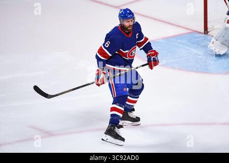 4 marzo 2021: Guardate il difensore dei Montreal Canadiens Shea Weber (6) durante la partita dei Winnipeg Jets contro i Montreal Canadiens al Bell Centre di Montreal, Quebec. David Kirouac/CSM(immagine di credito: &Copy; David Kirouac/CSM tramite cavo ZUMA) Foto Stock