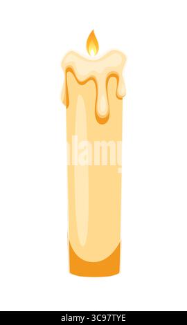 Il giorno del carattere morto bruciando candela cifra 1 uno. Figura vettoriale tipo festival dia de Los Muertos, numero del carattere festivo Day of the Dead. America Latina morte carnevale font simbolo o cifra Illustrazione Vettoriale