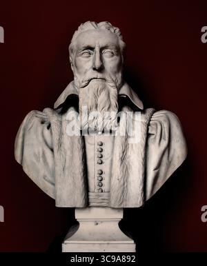 Guillaume du Vair 1621 Ile de France Museo francese Louvre Parigi. ( Guillaume du Vair (Du Vair o Duvair), Vescovo di Lisieux, custode dei sigilli e Cancelliere di Francia (1556-1621) ) Foto Stock