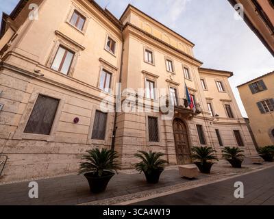 Vedute panoramiche di Deurta, autentico fascino italiano del villaggio Foto Stock