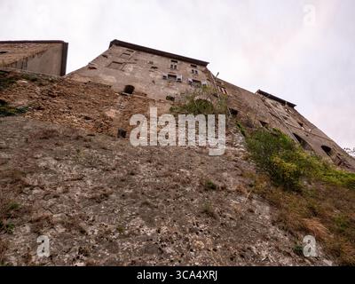 Vedute panoramiche di Deurta, autentico fascino italiano del villaggio Foto Stock