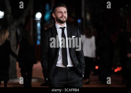 29 ottobre 2023, Roma, Italia: Morris Sarra partecipa ad un Red carpet per il film ''Suburra eterna'' durante il 18° Festival del Cinema di Roma all'Auditorium Parco della musica di Roma. (Immagine di credito: © Elena Vizzoca/SOPA Images via ZUMA Press Wire) Foto Stock