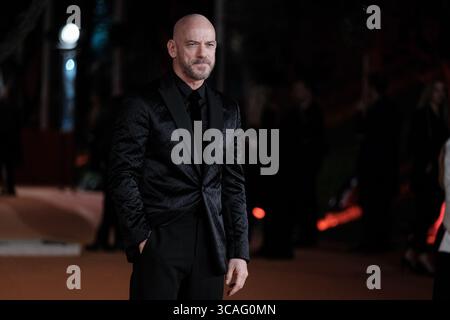 29 ottobre 2023, Roma, Italia: Filippo Nigro partecipa ad un Red carpet per il film ''Suburra eterna'' durante il 18° Festival del Cinema di Roma all'Auditorium Parco della musica di Roma. (Immagine di credito: © Elena Vizzoca/SOPA Images via ZUMA Press Wire) Foto Stock