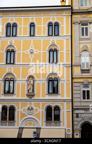 Venezia rinascimentale Casa Rusconi a Trieste, Italia. Foto Stock