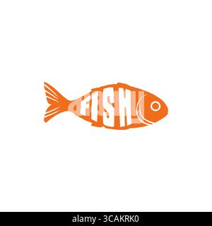 Logo Fish Illustrazione Vettoriale