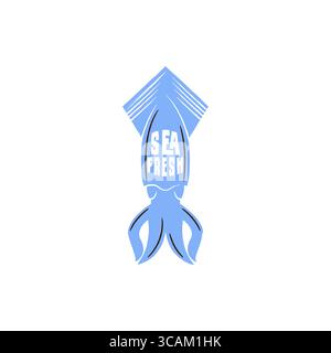 Logo Sea Fresh Illustrazione Vettoriale