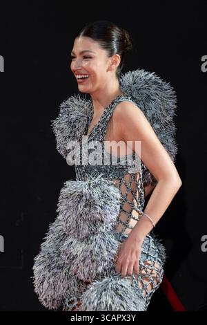 26 gennaio 2024, Madrid, Spagna: Ursula Corbero partecipa al Red carpet dei Feroz Awards 2024 al Palacio Vistalegre Arena di Madrid. (Immagine di credito: © Nacho Lopez/SOPA Images via ZUMA Press Wire) Foto Stock