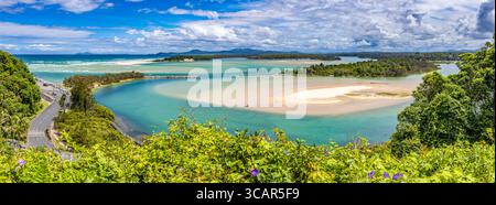 Fiume Nambucca ed estuario Foto Stock