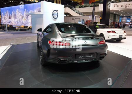 9 febbraio 2017, Chicago, Illinois, Stati Uniti: Mercedes Benz AMG GTC Edition 54 V8 Bi-Turbo 2 porte coupé..messo in scena per la prima volta nel 1901, il Chicago Auto Show è il più grande salone di auto del Nord America ed è stato tenuto più volte di qualsiasi altra esposizione di auto sul continente. È stato presentato dalla Chicago Automobile Trade Association (CATA) dal 1935. Si tiene al McCormick Place (immagine di credito: © Alan Look/ZUMA Press Wire) Foto Stock
