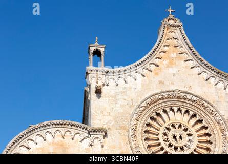L'Italia, Puglia, provincia di Brindisi e di Ostuni. Cattedrale di Santa Maria Assunta. Foto Stock