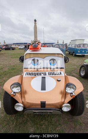 Beach Buggey VW Beetle Classic car a Portsmouth Southsea Regno Unito Foto Stock