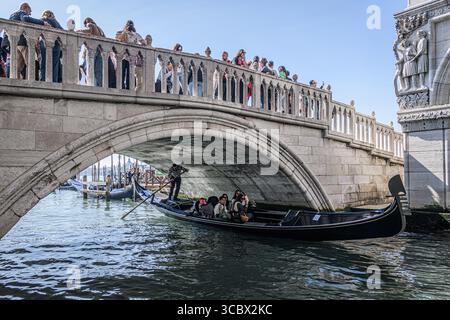 Gondola, Venezia, Italia Foto Stock