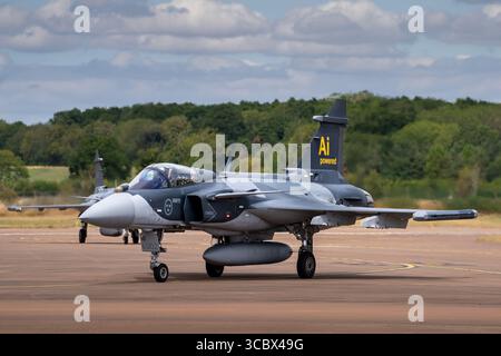 RIAT 2025 Gripen E. Foto Stock