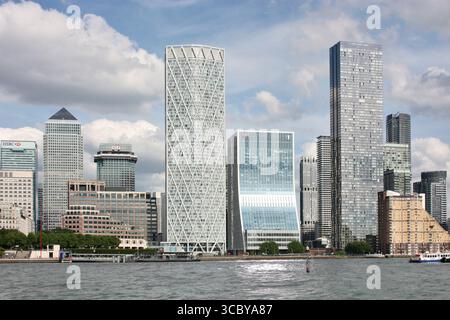 Canary Wharf, Londra Foto Stock