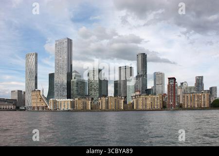 Canary Wharf, Londra Foto Stock