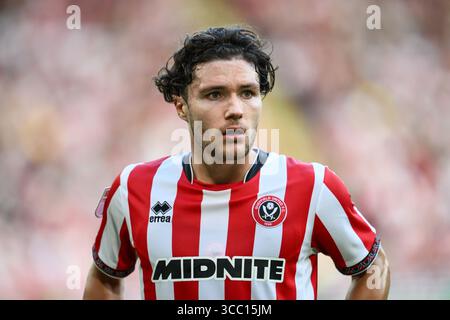 Sheffield, Regno Unito. 9 agosto 2025. Callum o'Hare dello Sheffield United durante il match tra Sheffield United e Bristol City Sky Bet Championship a Bramall Lane, Sheffield. Il credito per immagini dovrebbe essere: Craig Thomas/Sportimage Credit: Sportimage Ltd/Alamy Live News Foto Stock