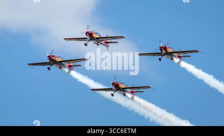 Royal Jordanian Air Force - arrivo a RAF Fairford per il Royal International Air Tattoo 2025. Foto Stock