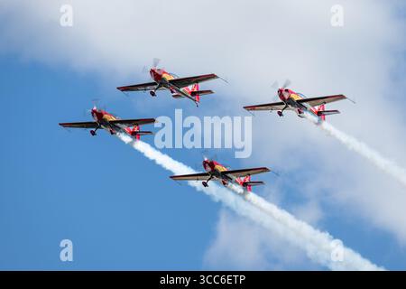 Royal Jordanian Air Force - arrivo a RAF Fairford per il Royal International Air Tattoo 2025. Foto Stock