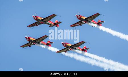 Royal Jordanian Air Force - arrivo a RAF Fairford per il Royal International Air Tattoo 2025. Foto Stock