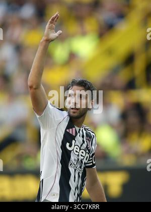 DORTMUND - Manuel Locatelli della Juventus FC durante un'amichevole tra Borussia Dortmund e Juventus allo stadio Signal Iduna Park il 10 agosto 2025, a Dortmund, Germania. ANP | Hollandse Hoogte | BART STOUTJESDIJK Foto Stock