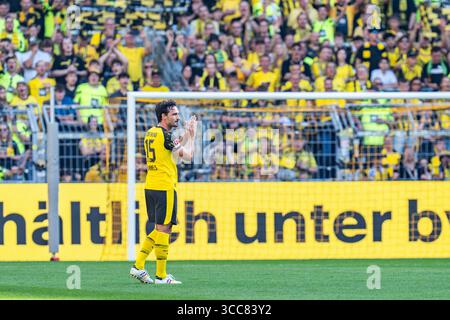 Dortmund, Germania. 10 agosto 2025. Testspiel/Saisoneröffnung, Borussia Dortmund vs. Juventus Torino, 10.08.2025 Mats Hummels crediti: dpa/Alamy Live News Foto Stock