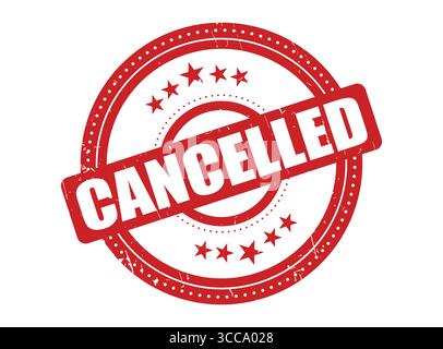 Una guarnizione in gomma cancellata con un cerchio tratteggiato Illustrazione Vettoriale