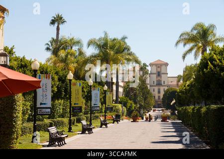 La Paramount Pictures Studios ospita eleganti edifici a Los Angeles, CALIFORNIA, Stati Uniti Foto Stock
