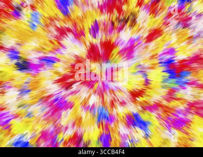 Abstract colore brillante sfondi di burst. Modello multicolore Foto Stock