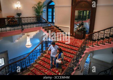 13 gennaio 2019, Rajasthan, India: All'interno del Taj Mahal Intercontinental Hotel e la porta d'ingresso all'India, Mumbai, precedentemente chiamata Bombay, Stato del Maharashtra, India (immagine di credito: © Sergi Reboredo/ZUMA Press Wire) Foto Stock