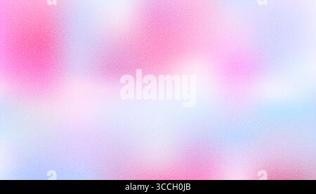 Sfondo sfumato granulosità, consistenza astratta sfocata morbida in rosa e blu Illustrazione Vettoriale