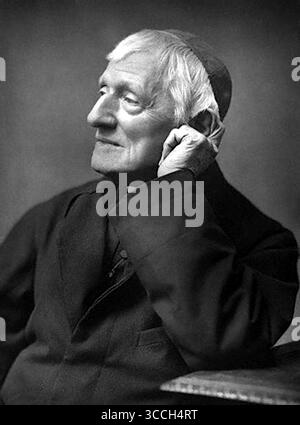 Herbert Rose Barraud - Cardinale John Henry Newman - Dottore della Chiesa - 1887. Foto Stock