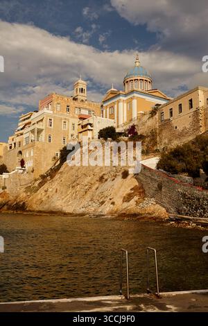 Chiesa di San Nicola syros Foto Stock