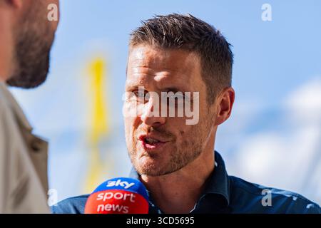 Dortmund, Germania. 10 agosto 2025. Testspiel/Saisoneröffnung, Borussia Dortmund vs. Juventus Torino, 10.08.2025 Sebastian Kehl credito: dpa/Alamy Live News Foto Stock