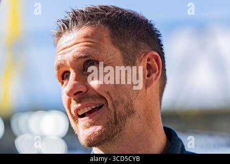 Dortmund, Germania. 10 agosto 2025. Testspiel/Saisoneröffnung, Borussia Dortmund vs. Juventus Torino, 10.08.2025 Sebastian Kehl credito: dpa/Alamy Live News Foto Stock