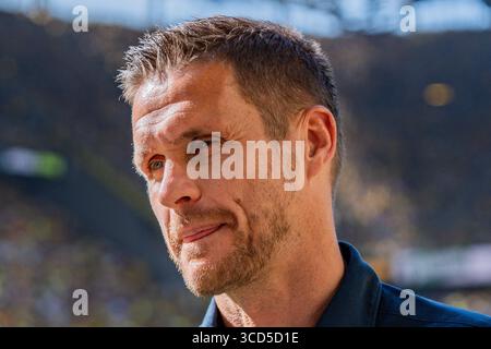 Dortmund, Germania. 10 agosto 2025. Testspiel/Saisoneröffnung, Borussia Dortmund vs. Juventus Torino, 10.08.2025 Sebastian Kehl credito: dpa/Alamy Live News Foto Stock