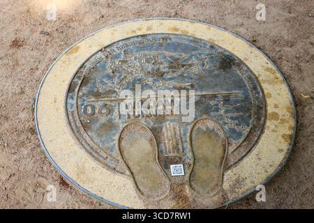Boppard, Germania 20-07-25. J.M.W. Turner produsse numerosi schizzi e acquerelli di Boppard, una città sul fiume Reno, durante i suoi viaggi. Il Tur Foto Stock
