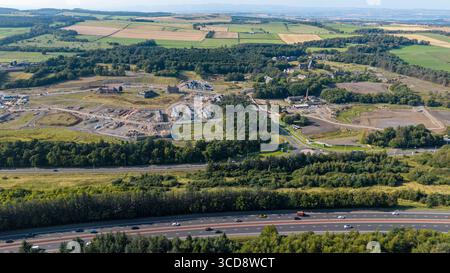Barratt Homes Bangour Village Estate West Lothian Foto Stock