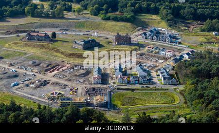 Barratt Homes Bangour Village Estate West Lothian Foto Stock
