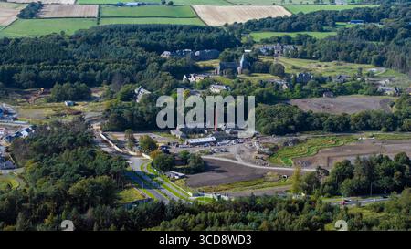 Barratt Homes Bangour Village Estate West Lothian Foto Stock