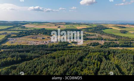 Barratt Homes Bangour Village Estate West Lothian Foto Stock
