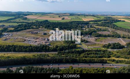 Barratt Homes Bangour Village Estate West Lothian Foto Stock