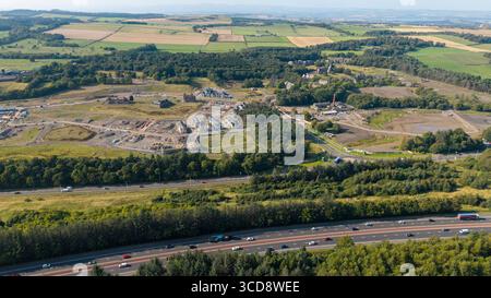 Barratt Homes Bangour Village Estate West Lothian Foto Stock