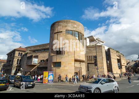 L'estensione moderna del National Museum of Scotland in Chambers Street Edimburgo Foto Stock
